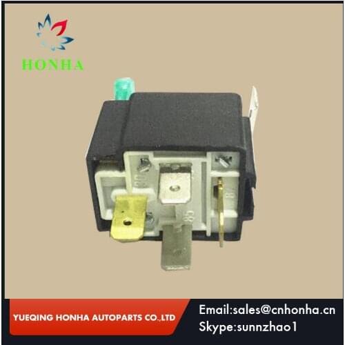 FREE shipping 10 pcs New Fused On/Off Car Motor Automotive Fused Relay DC 12V 30A 4 Pin 4P SPST Metal