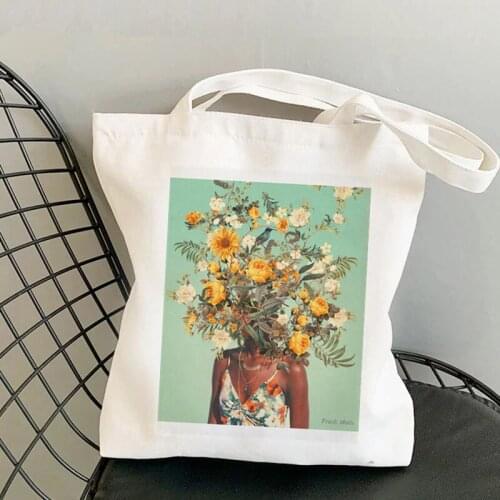Shopper You Loved me a Thousand Summers Printed Tote Bag women Harajuku shopper handbag Shoulder shopping bag Lady Canvas Bag