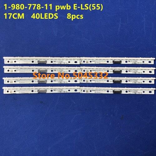 676mm LED Backlight Lamp strip 80 leds For LJ64-03479A SLED 2012SGS55 7030L 55 inch LCD Monitor High light