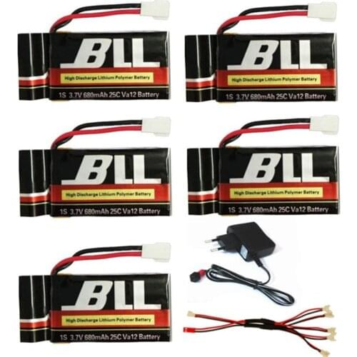 Syma X5 X5A X5C-1 X5C X5SC X5SCW H5C V931 3.7V 680mAh 25C Lipo Battery
