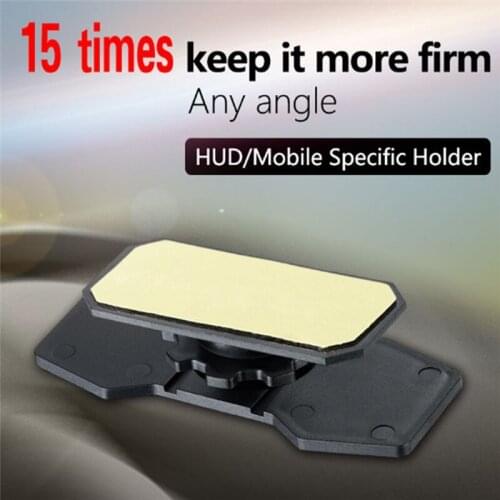 Universal Car GPS Cellphone Holder HUD Head-Up Display Projector Phone Bracket