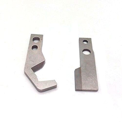Upper &Lower Knife Blade #340468+340406 for PFAFF 774,776,783,784,785,787,788 NECCHI