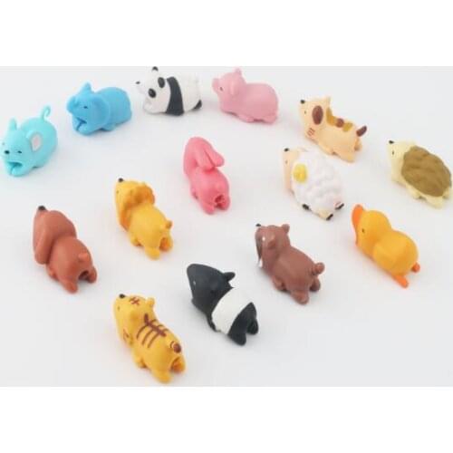 Party Favors Explosive animal shape anti-breaking charging data line protective cover