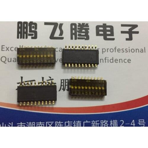 1PCS Original American CTS 218-10LPSTRF patch dial code switch 10-bit 1.27 pitch key coding