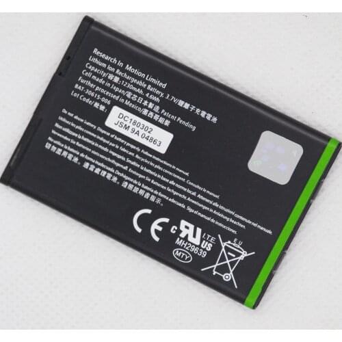 5pcs/lot 1230mAh J-M1 JM1 Battery For BlackBerry Bold 9900 9790 9930 Torch 9850 9860 JM1 batteria