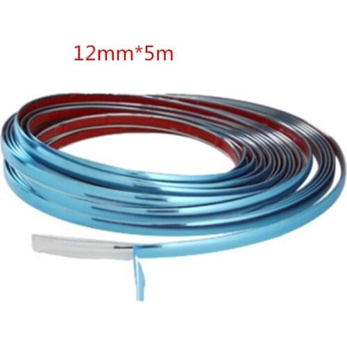 Auto Silver Strip Door Edge Front Grill Bumper Panel Moulding Trim Accessories