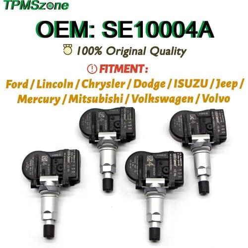 CarPressureSensor SE10004A TPMS Tire Pressure Monitor System 433MHz For Ford Chrysler Dodge ISUZU Mercury Mitsubishi Volkswagen