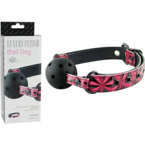 Free Shipping New Sexy Red and Black Adjustable Soft Solid Mouth Gag Ball Harness with Strap Harness Adult Games Sex Products