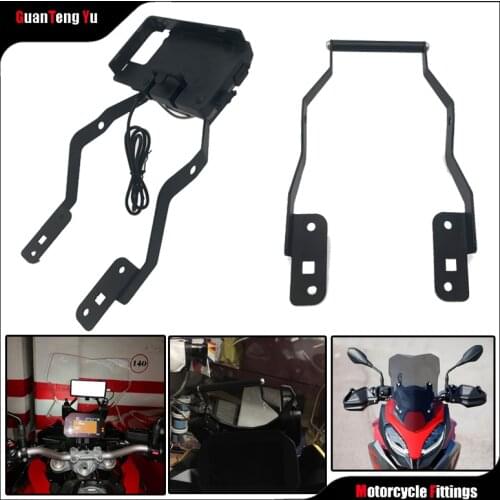 For BMWF900XR 2019 2020 2021 F900XR New motorcycle windshield bracket mobile phone GPS navigation board fixed bracket F900 XR