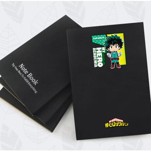My Hero Academia Anime Diary Book Lovely Fashion Theme Cosplay Writing Journal Notebook Stationery School Office Supplies