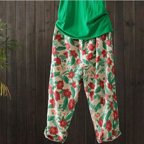 Женские льняные брюки GIOIO China At AliExpress