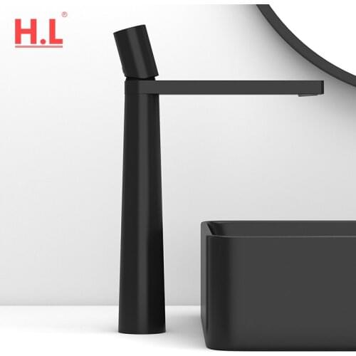 HAILANG Black Bath Faucets