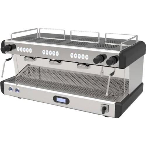 3 heads commercial coffee maker coffee making machine for cafe use