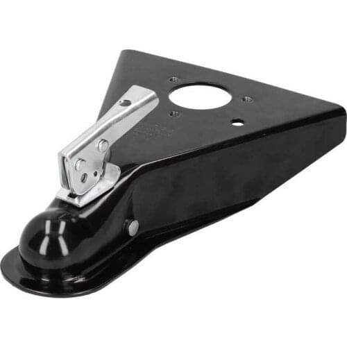 Car trailer tow hook Adjustable Trailer Coupler A‑Frame Secure Coupling for 2in Hitch Ball 5000lbs Weight Capacity Towing