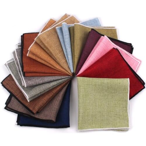 Fashion Solid Suits Pocket Square For Men Women Chest Towel Hanky Gentlemen Hankies Mens Suit Handkerchief Cartoon Pocket Towel