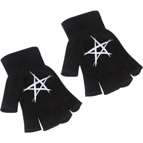 New Womens Half Finger Knitted Gloves Solid Autumn Winter Fingerless Glove Keep Female Warm Mittens перчатки без пальцев женс