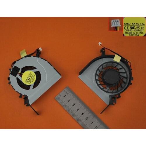 New Laptop Cooling Fan for Toshiba C40 C40-A Original PN: DFS501105FQ0T MF60090V1-C630-G99 CPU Cooler/Radiator