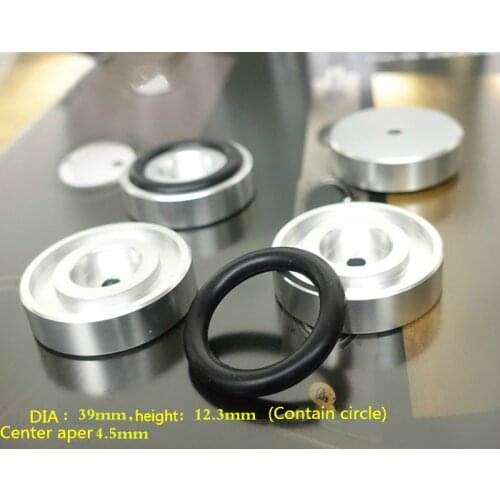 Amplifier foot Rubber Ring Shock Absorption Of High-grade Aluminum Alloy Foot Diameter 20mm/30mm/39mm