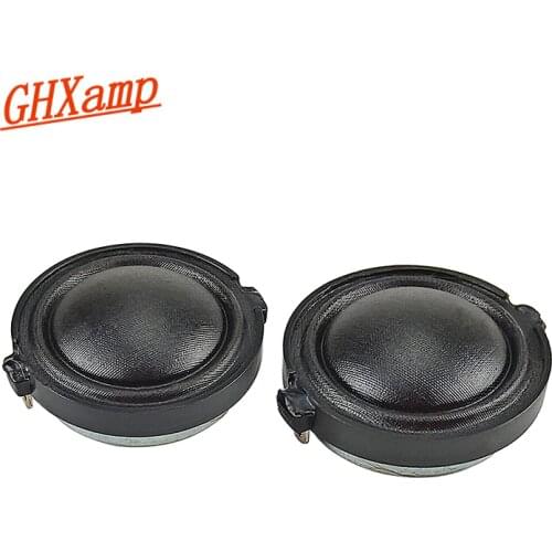 GHXAMP 1 Inch 30mm Silk Film Tweeter Speaker Unit Thin Section Treble Loudspeaker High Pitch Horn Core 8Ohms 20W 2Pcs