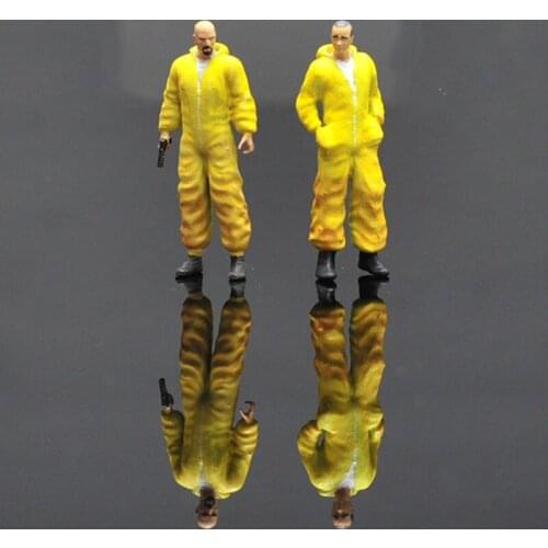 1:64 Breaking Bad Doll for Car Scene diecast alloy Vehicle Model Toys metal car toys Parts Gift Accessories adult collection