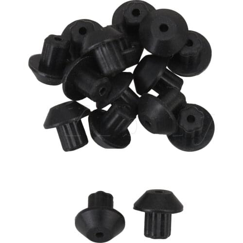 16 x Rubber Feet Replacement Accessories for Stove WB2K101 Black 8x8.5mm