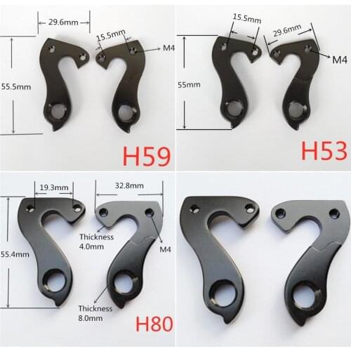 50pc Bicycle gear rear derailleur hanger alloy mech dropout road mtb For Univega Viper Rear Derailleur Hangers Mech Gear Dropout
