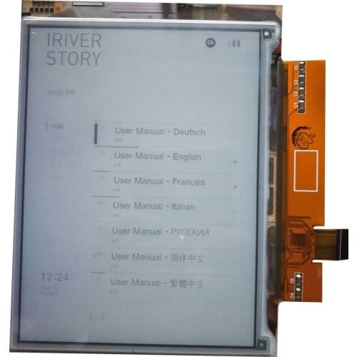 6.0 inch OPM060A1 OPM060A2 matrix lcd display screen For TEXET TB-406 E-Book Reader lcd display For Texet TB-416 TB-136SE