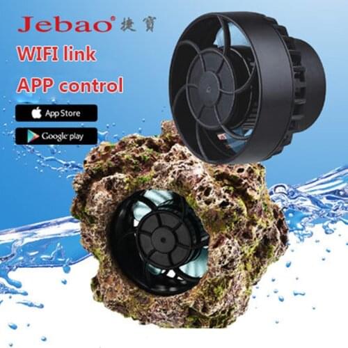 Jebao SLW SLW-M Series Wifi APP Control Aquarium Marine Tank Wave Maker Submersible Water Pump with Controller