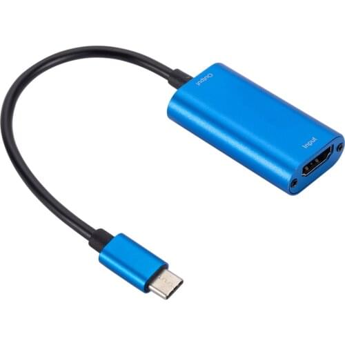 Video capture Card 4K 1080P HDMI-compatible to USB Video Game Grabber Record for PC Game Camera Recording Live Streaming