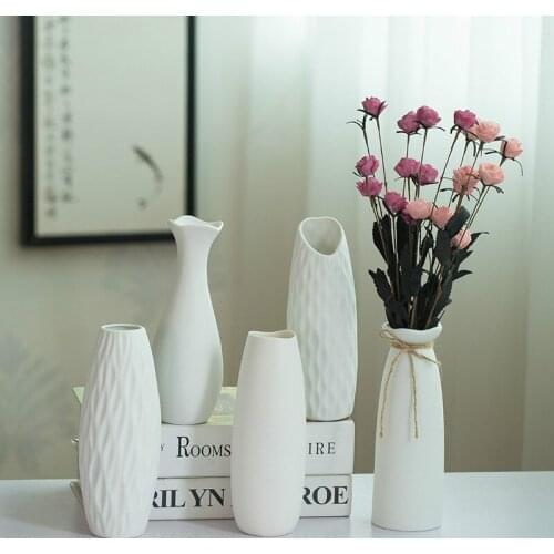 Ceramic vase small fresh modern minimalist dried flower small flower creative living room home decoration home decoration