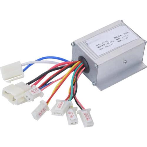 24V250W Electric Bike Motor Contrller Aluminium Alloy Electric Scooter Brush Controller Electric Bike Accessory