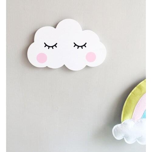 Clouds Wall Stickers for Kids Room DIY Baby Nursery Wall Art Decals Children Bedroom Decorative Ornament Photography Props