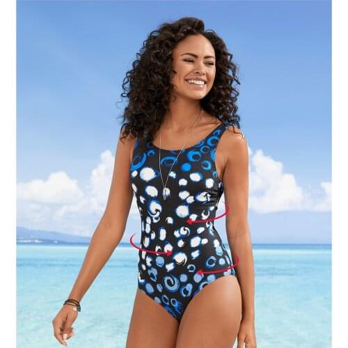 2020 New One Piece Swimsuit Plus Size Swimwear Women Classic Vintage Bathing Suits Beachwear Backless Slim Swim Wear M~2XL