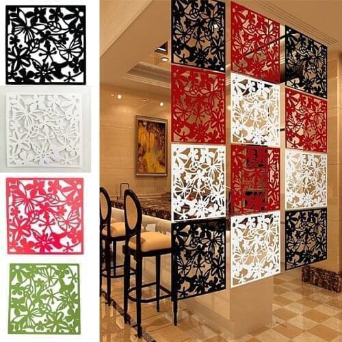 Flower Bird Butterfly Partition Divider Hanging Screen Panel Room For Home Curtain Fashion Home Supplies