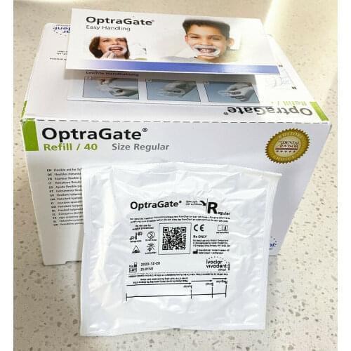 10Pcs OptraGate 3D Lip Cheek Retractor Regular White for Adult Dental Ivoclar