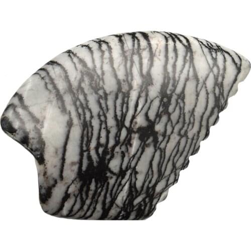 1 Piece Large Area Picasso Stone , Jade Stone Gouache Scraper, Chin Massager for Body