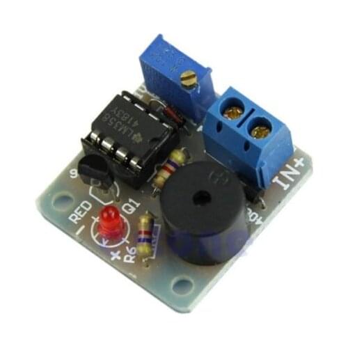 12V New Accumulator Sound Light Alarm Buzzer Prevent Over Discharge Controller