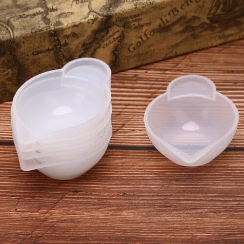 5Pcs Jewelry Making Mold Epoxy Resin Mixing Cup Measuring Handmade Craft DIY Mould Accessories Silicone Resin Glue Tools