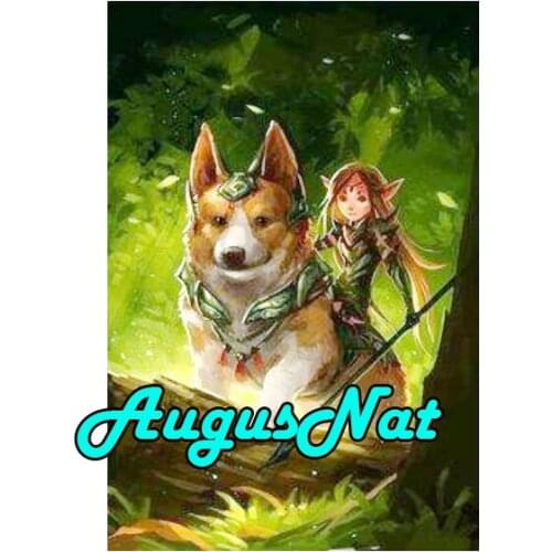 Corgi diamond painting full round dog daimont embroidery picture diamant mosaic stickers animals diamand art stitch accessories