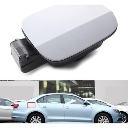 Car Gas Fuel Tank Filler Door Lid Fuel Tank Cover Hinge for VW for Jetta MK6 2012-2015 5C6809857D 16D809857 Only for LHD