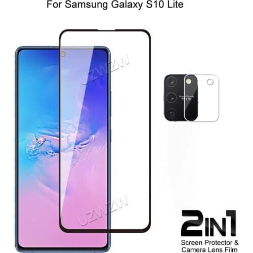 For Samsung Galaxy S10 Lite Front Screen Protector Protective Tempered Glass & Camera Lens Film For Samsung Galaxy S10 Lite