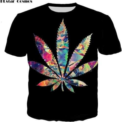 PLstar Cosmos Green Leaves t shirt Hoodies Men/women Sweatshirt With Cap Hooded hemp Hoodie Print Pullover Tracksuits Top-7