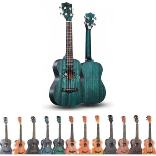 Hot Selling 23 Inch Ukulele 11 Modle Mahogany Ukulele Hawaiian Small Guitar Four-string Guitar With Ukulele Bag And Pick UK2348