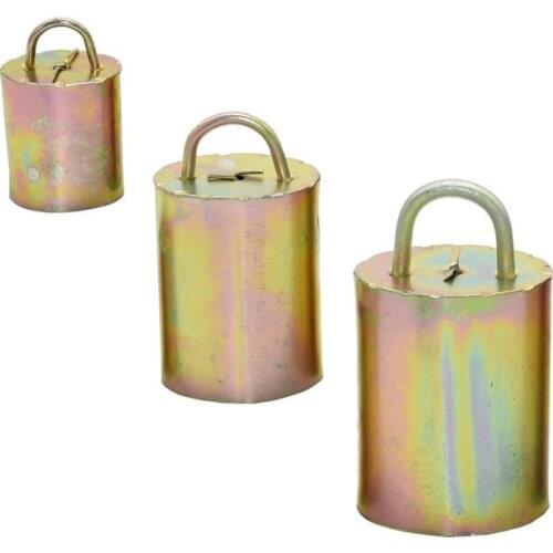 1 Pcs Cow Horse Sheep Grazing Copper Bells Large Thickened Cattle Sheep Copper Bells Loud Crisp material loud bell Livestock