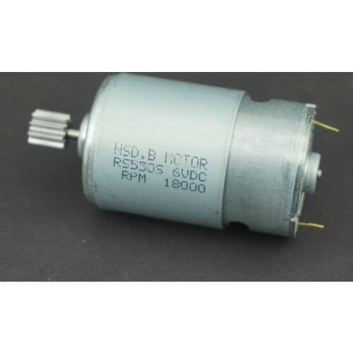 DC 6V 18000 RPM Powerful Rotary Speed Gear Box Motor for Motorised Ride On Car
