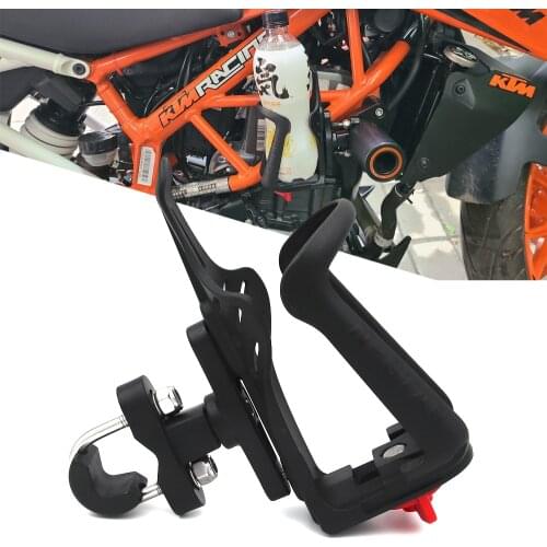 Suitable for KTM motorcycle DUKE250 DUKE390 DUKE790 RC390 1290 SUPER DUKE R lnstall on the bumper Water cup holder Water bottle