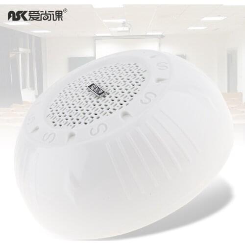 5 Inch 5W Surface Mounted Constant Pressure Ceiling Speaker Background Music Speaker Embedded Ceiling Speaker for Cafes Home