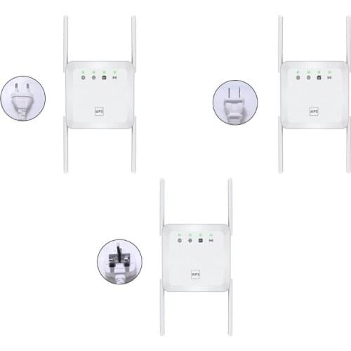 WiFi Extender Wireless Signal Booster for HomeWireless Signal Repeater Booster 1200Mbps Wall-Through Strong Booster