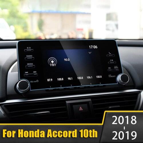 For Honda Accord 10th 2018 2019 Tempered Glass Car Navigation Screen Protector LCD Touch Display Screen film Anti Scratch