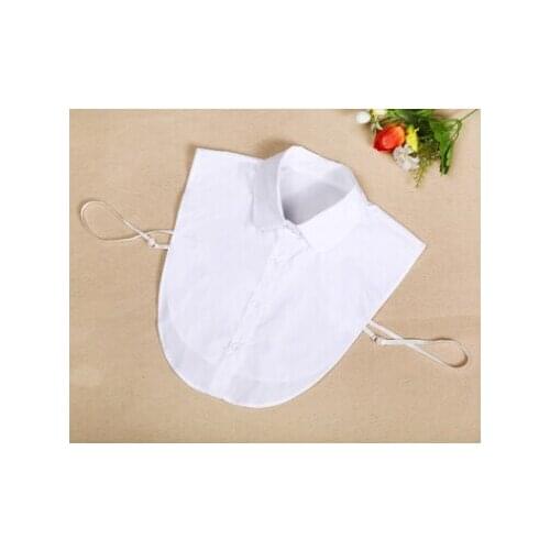 Solid White Shirt Fake Collar Women Decorative Collar Women All-match False Collar Apparel Accessaries